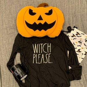 Witch Please Rae Dunn soft jogger pajamas set